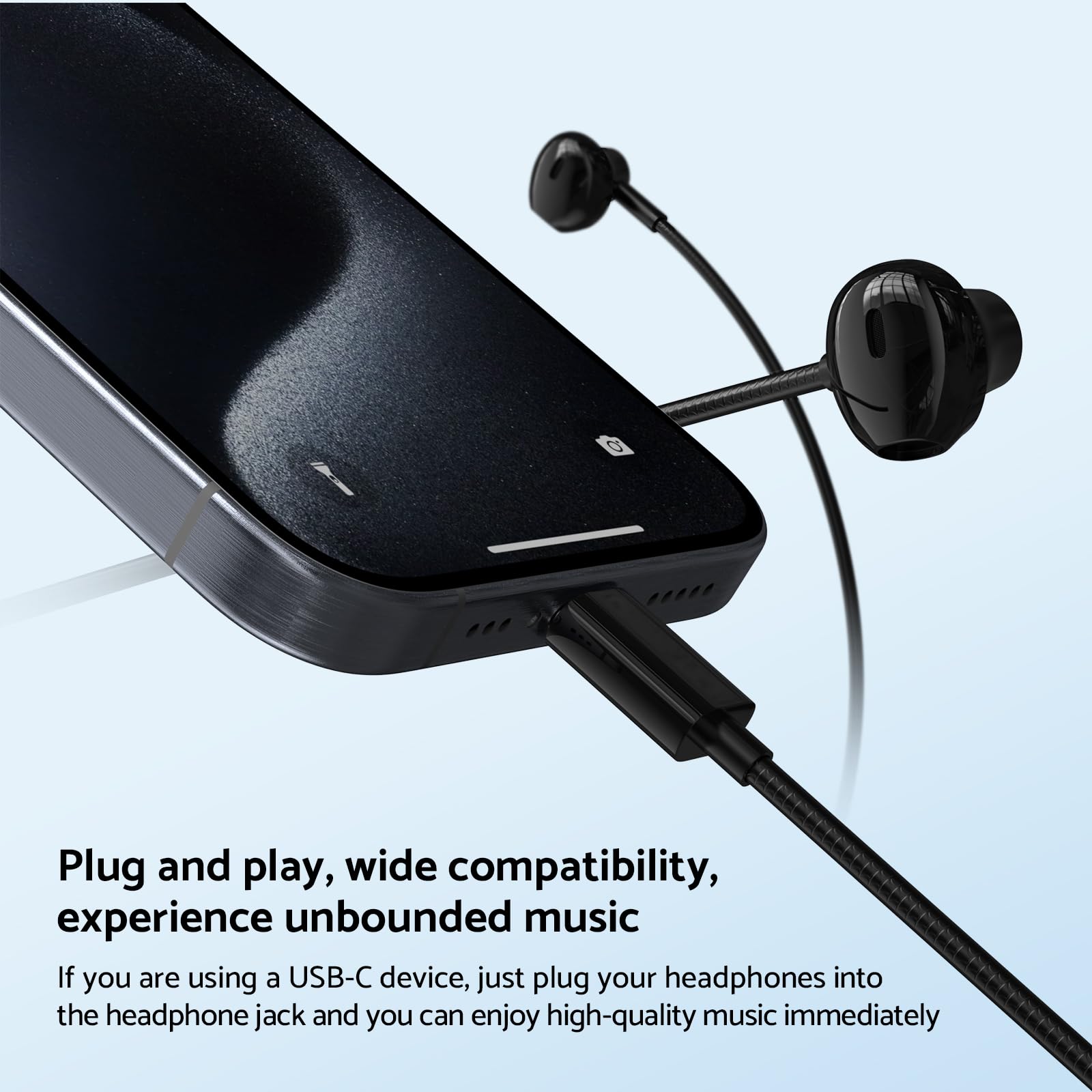 Type C 3.5mm HIFI Stereo Wired - مراجعة Audiophile Headphone Wired وسعره