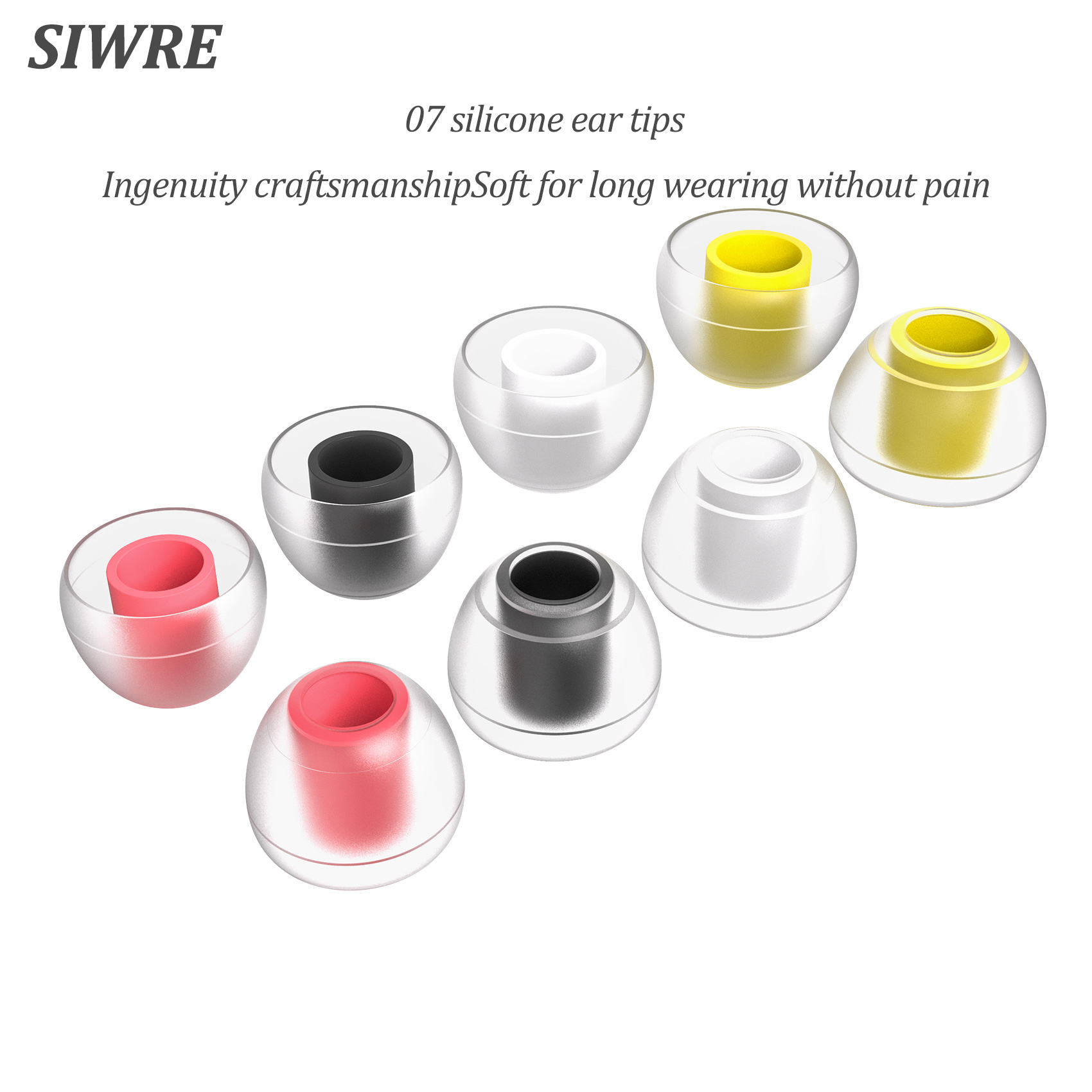 SIWRE 07 Silicone Eartips for  - مراجعة In Ear Monitor Iem وسعره