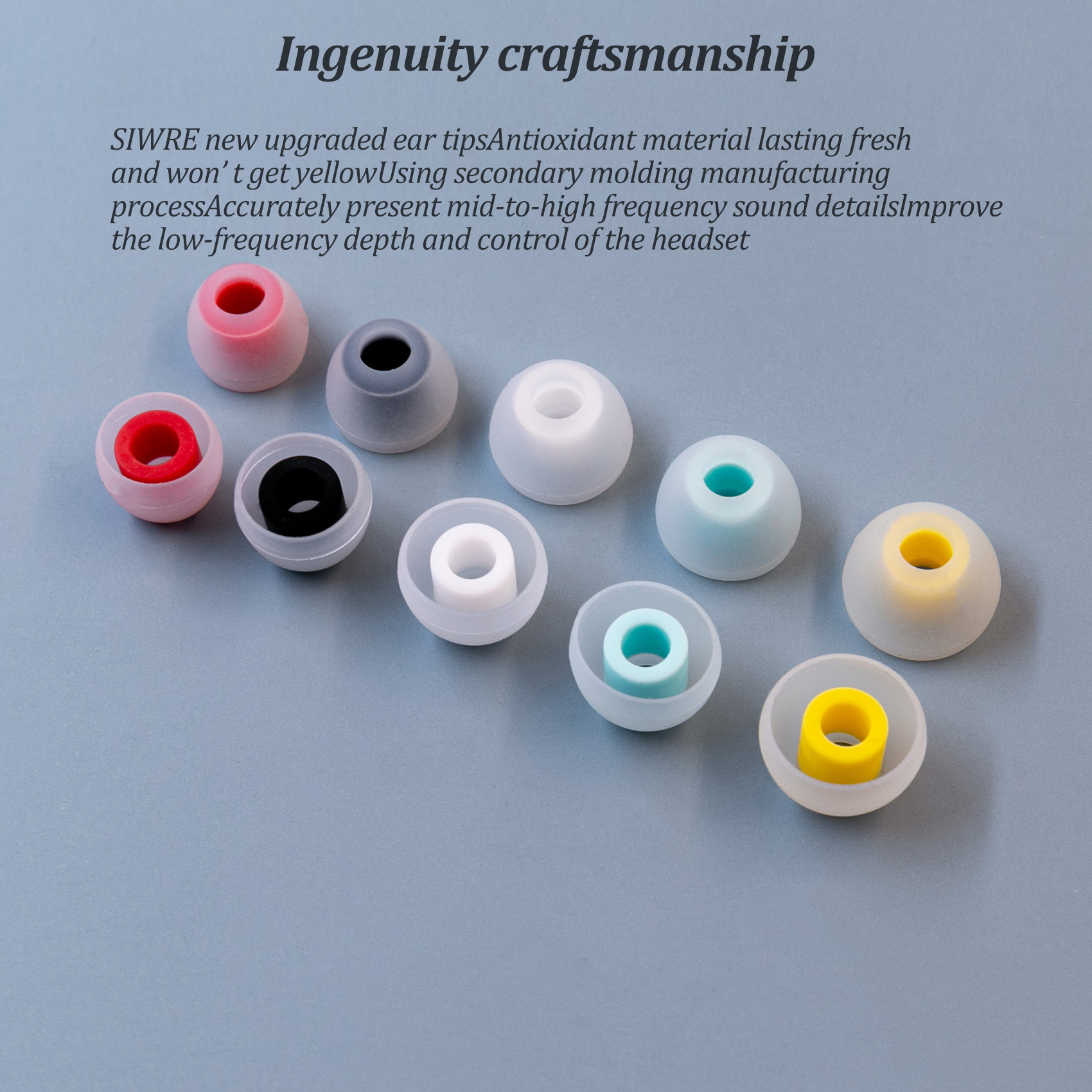 SIWRE 07 Silicone Eartips for  - مراجعة In Ear Monitor Iem وسعره