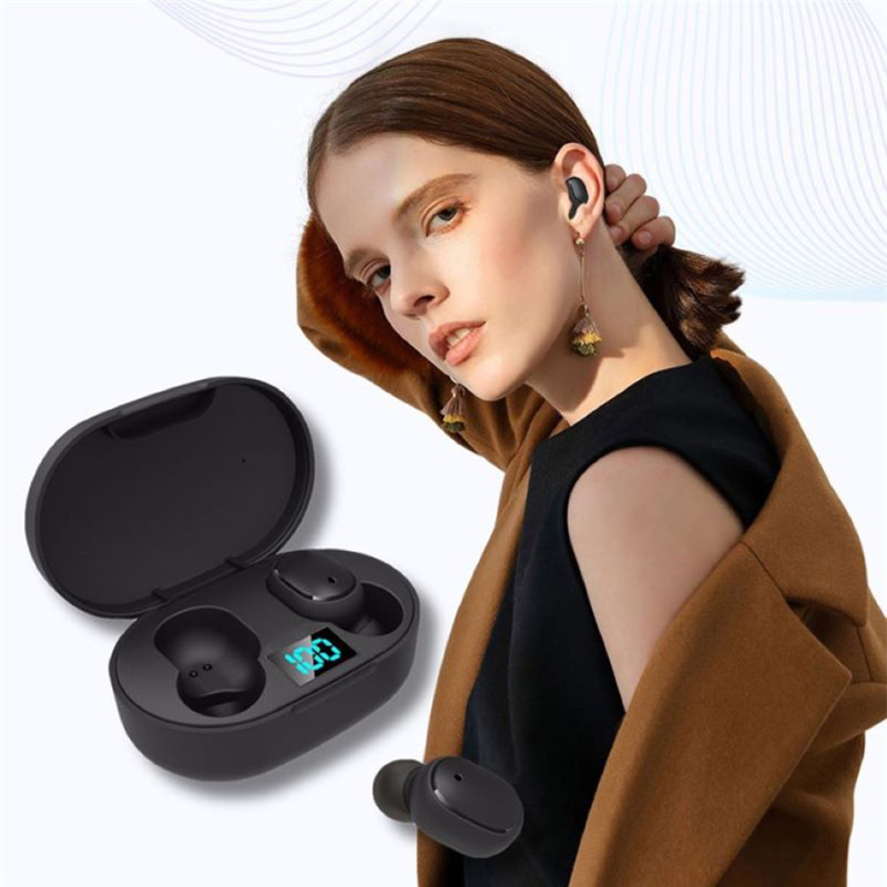 A6S TWS Earphone Wireless Blue - مراجعة Wireless Earbuds Tws وسعره