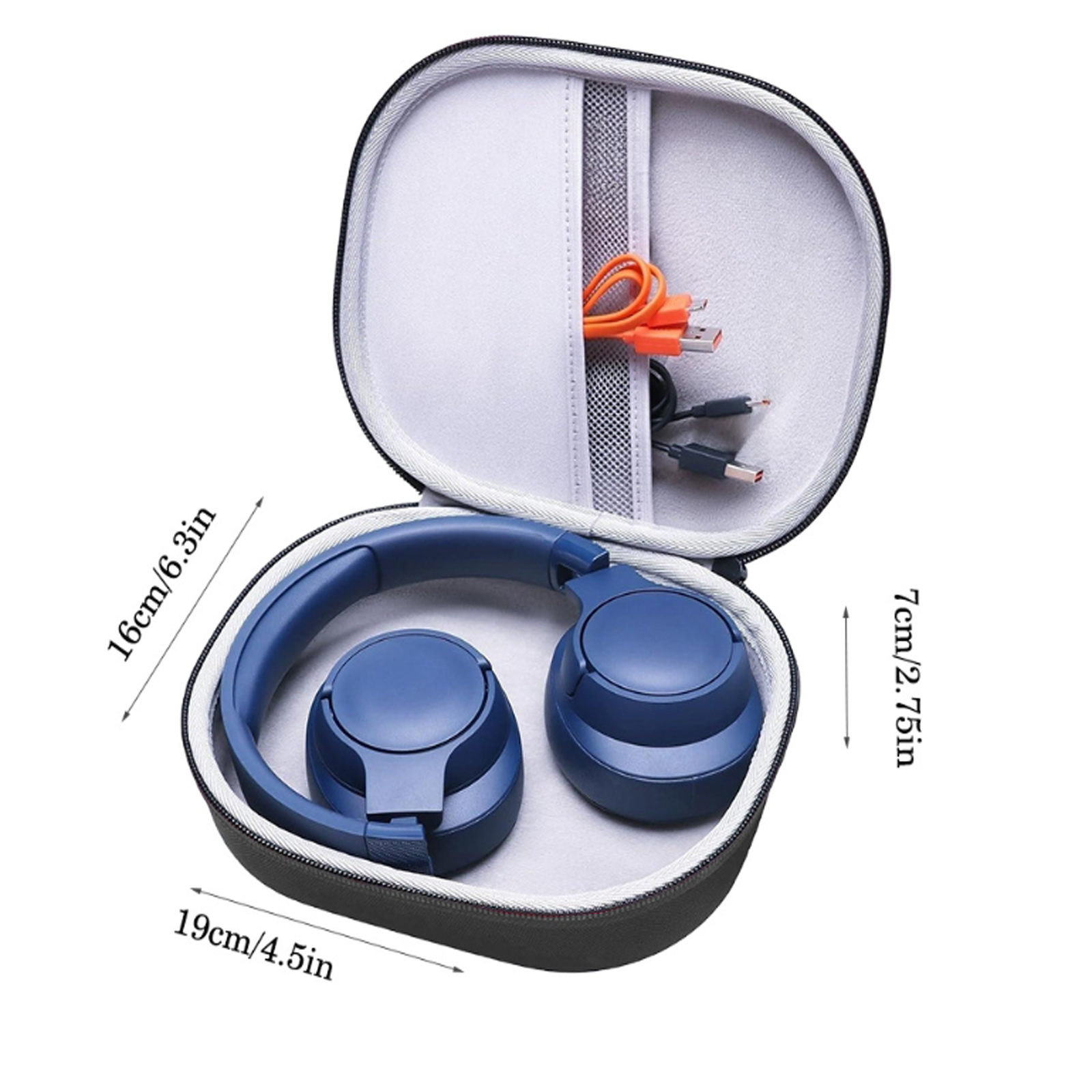 EVA Hard Carring Case for JBL  - مراجعة Headphone Case Hard وسعره