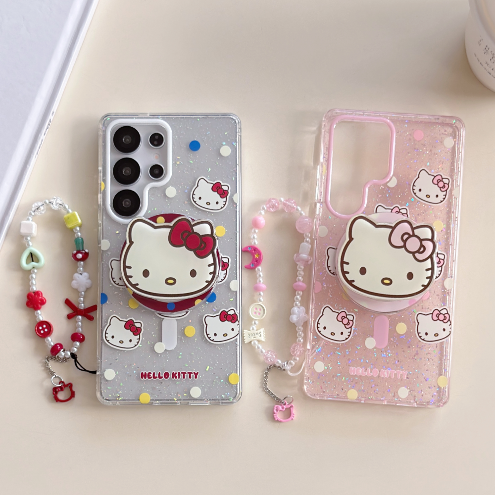 Magnetic Glitter Color Wave Po - مراجعة Headphone Case Hard وسعره