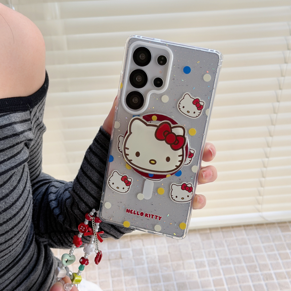 Magnetic Glitter Color Wave Po - مراجعة Headphone Case Hard وسعره