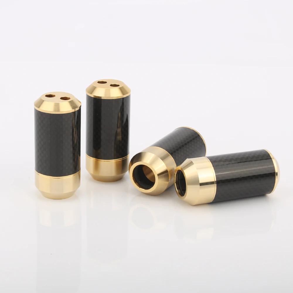 Audiocrast Carbon fiber Gold P - مراجعة Audio Splitter Y وسعره