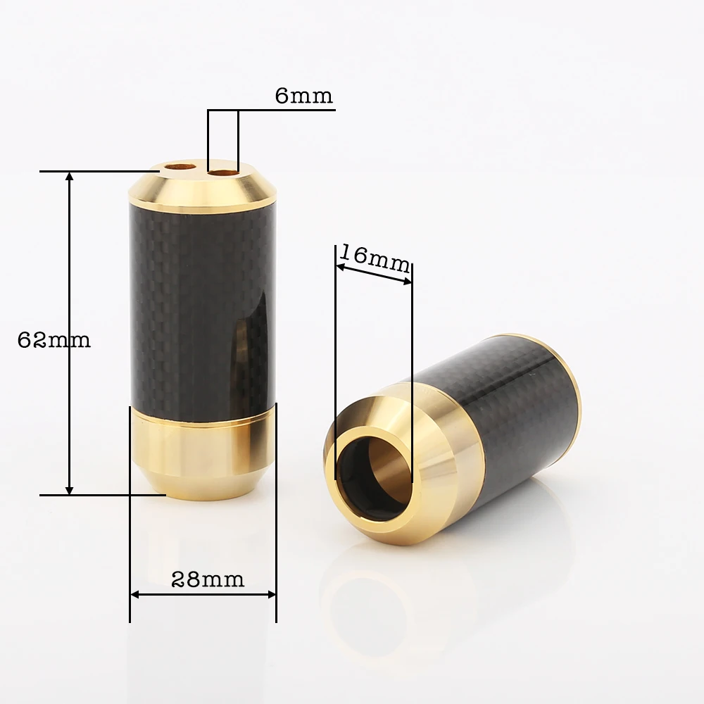 Audiocrast Carbon fiber Gold P - مراجعة Audio Splitter Y وسعره
