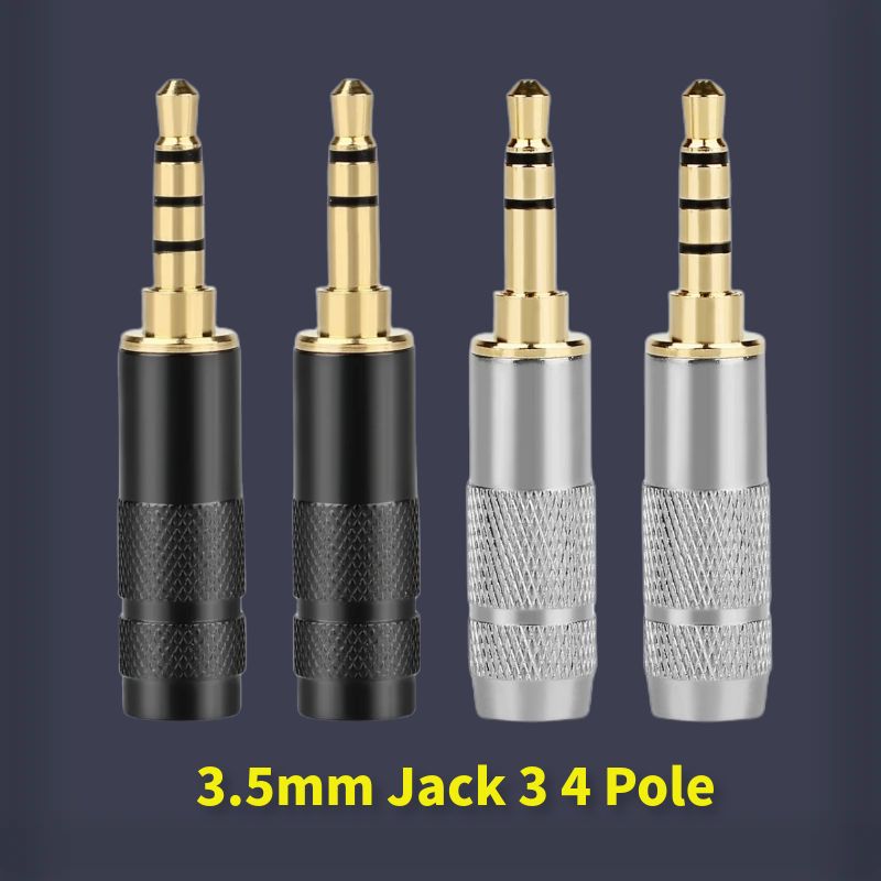 DIY 3.5mm Jacks Audio Plug 3 4 - مراجعة Cable Extension 3.5 وسعره