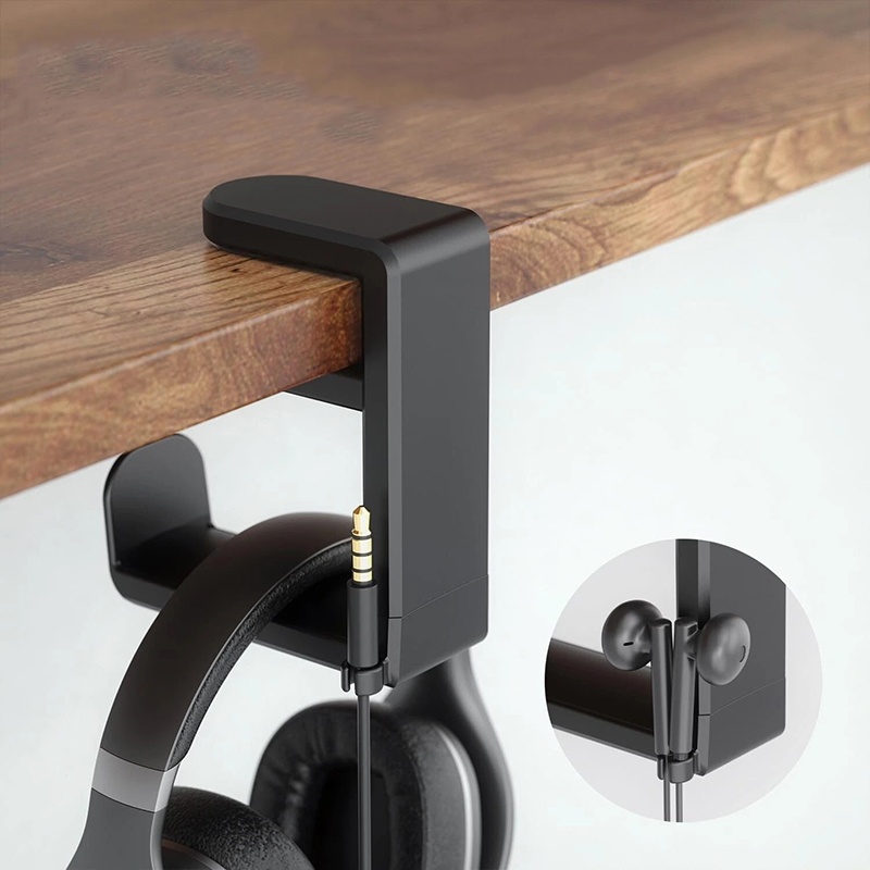 Universal Desktop 360° Rotatin - مراجعة Headphone Stand Desk وسعره
