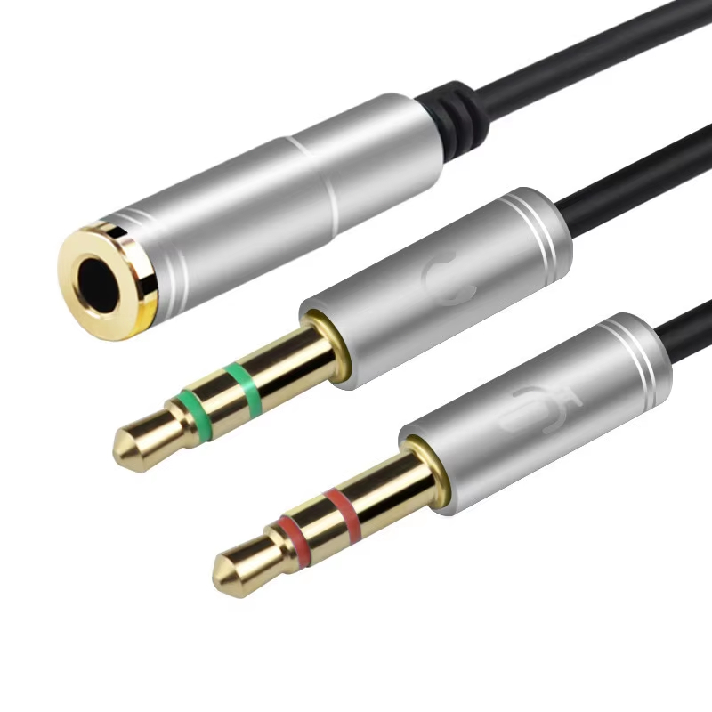 NNBILI Mini Jack 3.5 Microphon - مراجعة Earphone Splitter Jack وسعره