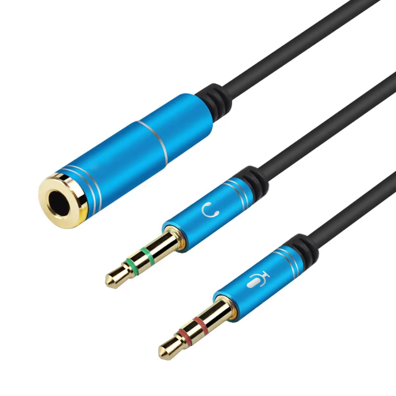 NNBILI Mini Jack 3.5 Microphon - مراجعة Earphone Splitter Jack وسعره