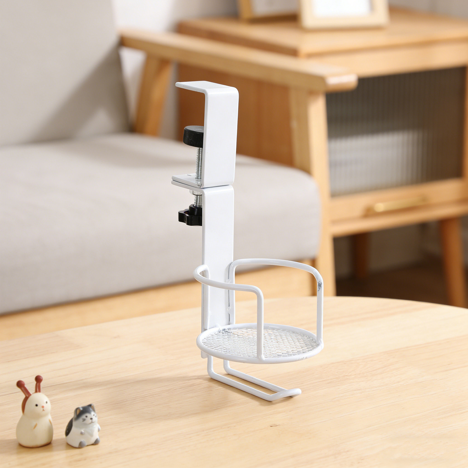 Clip on Desk Cup Holder 2-in-1 - مراجعة Headphone Stand Desk وسعره