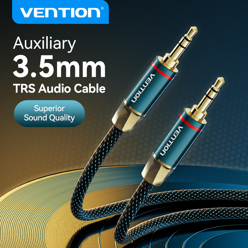 Vention 3.5mm Jack Audio Cable - مراجعة Cable Extension 3.5 وسعره