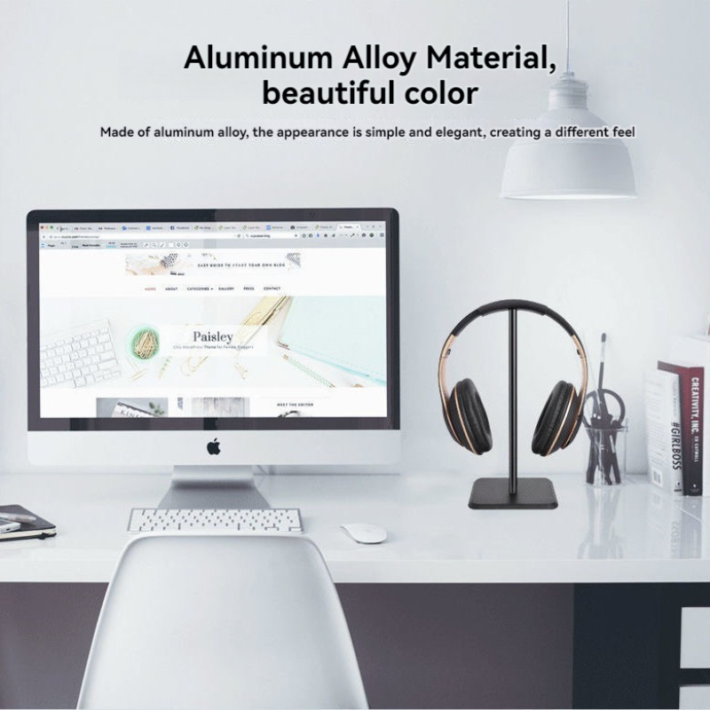 Universal Headphone Stand Alum - مراجعة Headphone Stand Desk وسعره