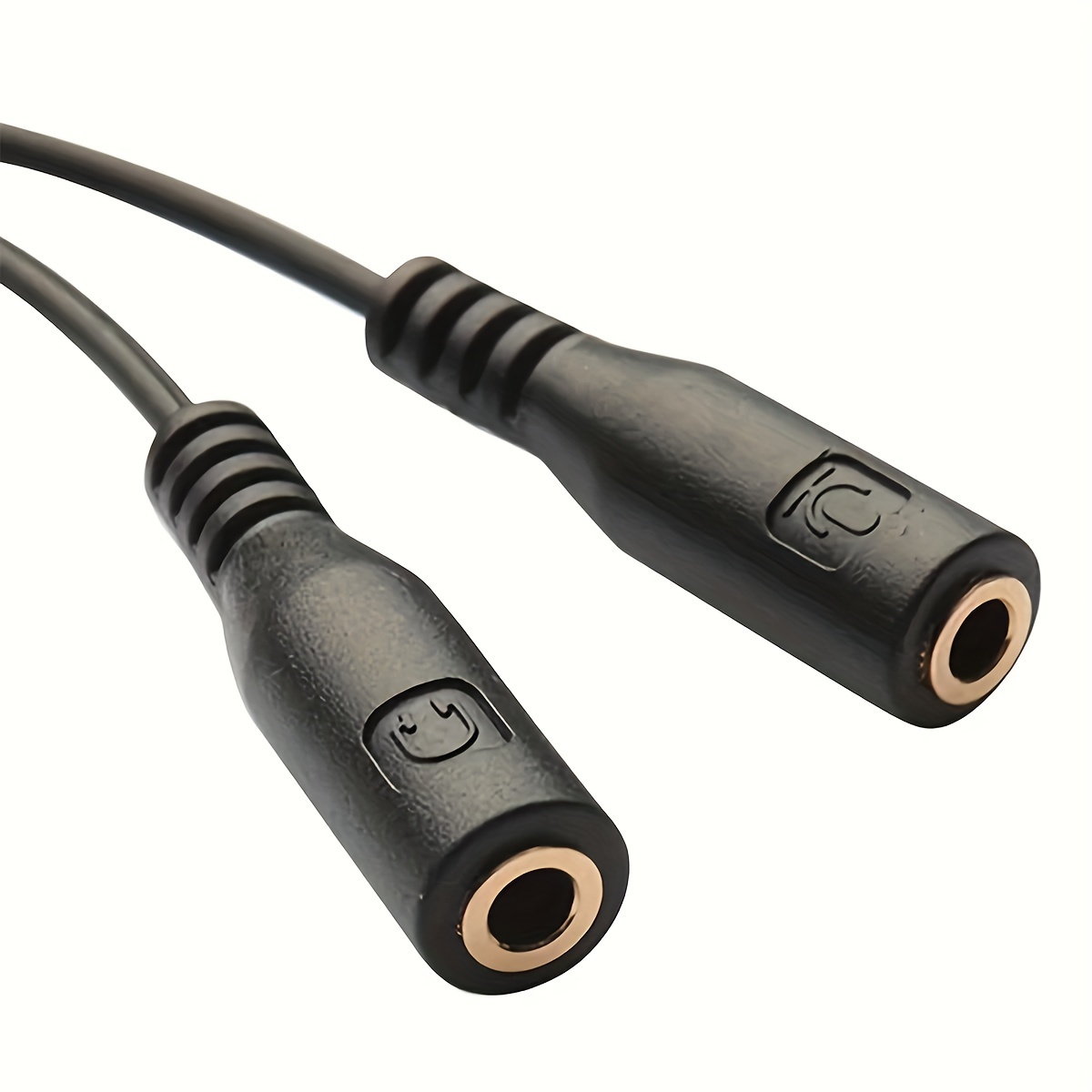 3.5mm Stereo Audio 1Male to 2  - مراجعة Audio Splitter Y وسعره
