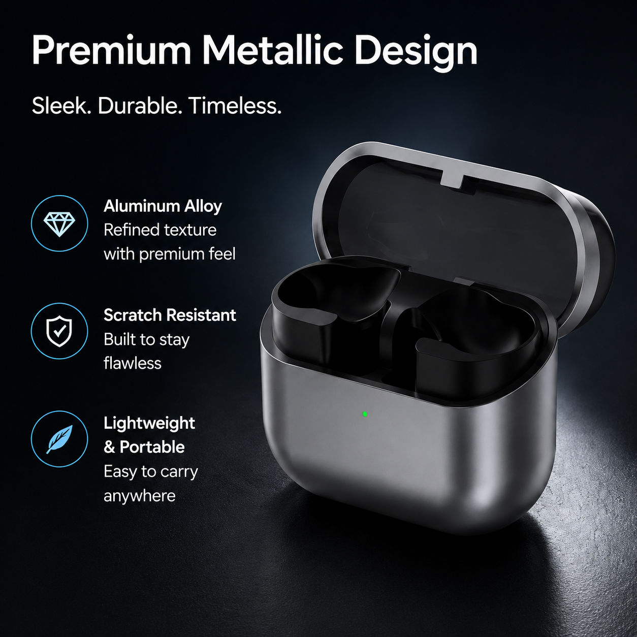 Replacement Charging Case For  - مراجعة Earbuds Charging Case وسعره