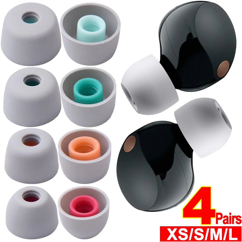 Noise Cancelling Earbuds Soft  - مراجعة Silicone Ear Tip Replacement وسعره