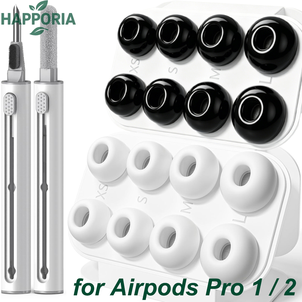 HAPPORIA Liquid Silicone Earbu - مراجعة Silicone Ear Tip Replacement وسعره