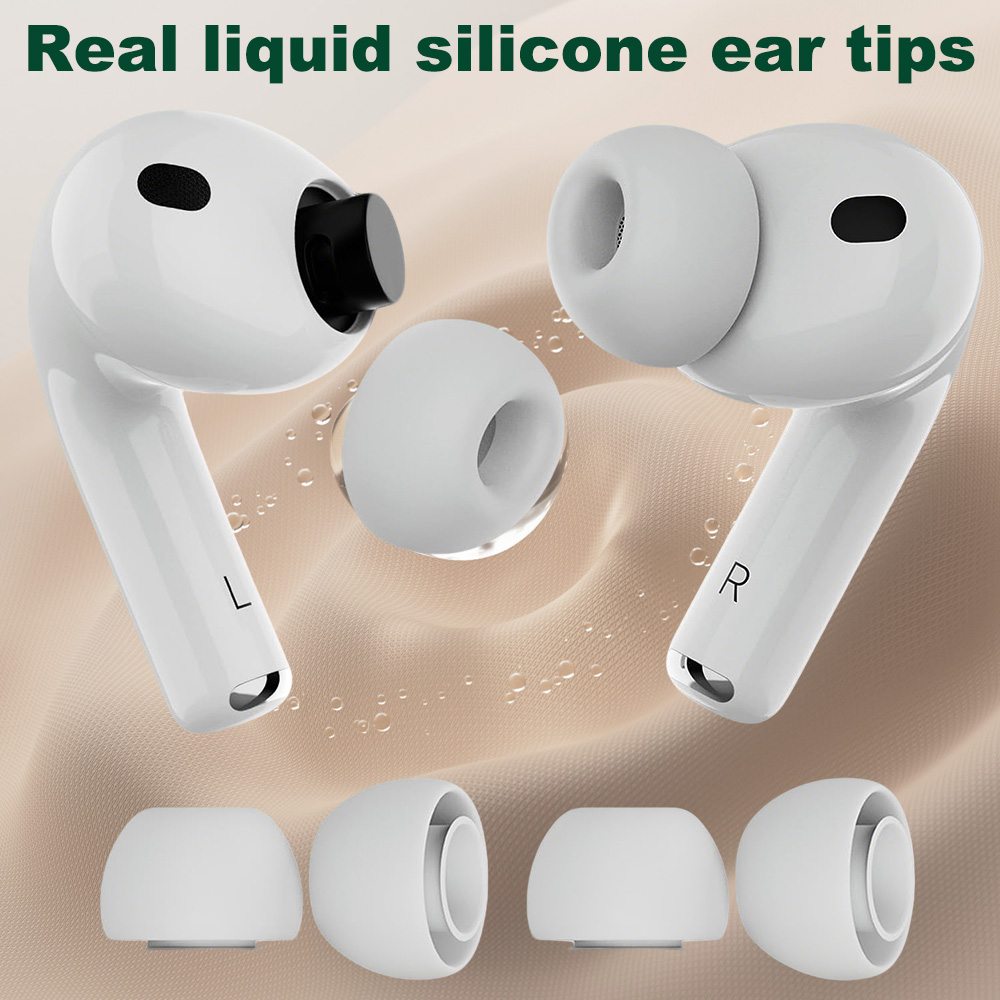 HAPPORIA Liquid Silicone Earbu - مراجعة Silicone Ear Tip Replacement وسعره