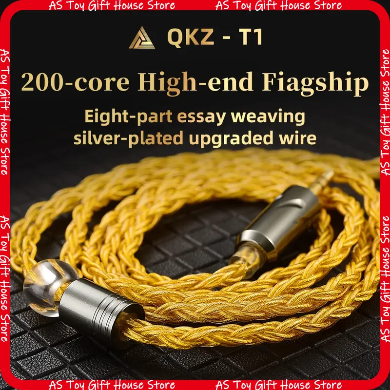 1.2M QKZ T1 -Headphone Upgrade - مراجعة Audiophile Headphone Wired وسعره