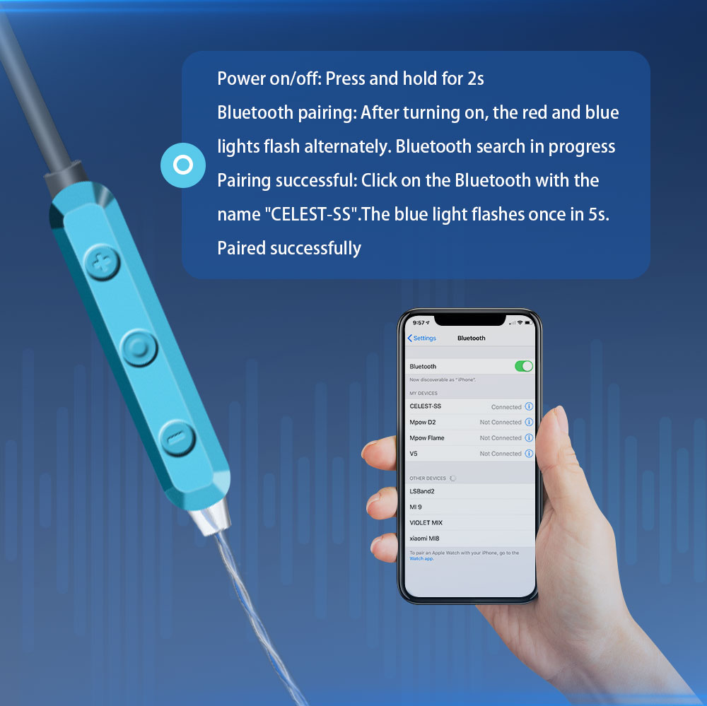 Celest SkySoar Earphone Cable  - مراجعة Wired Earphone Mic وسعره