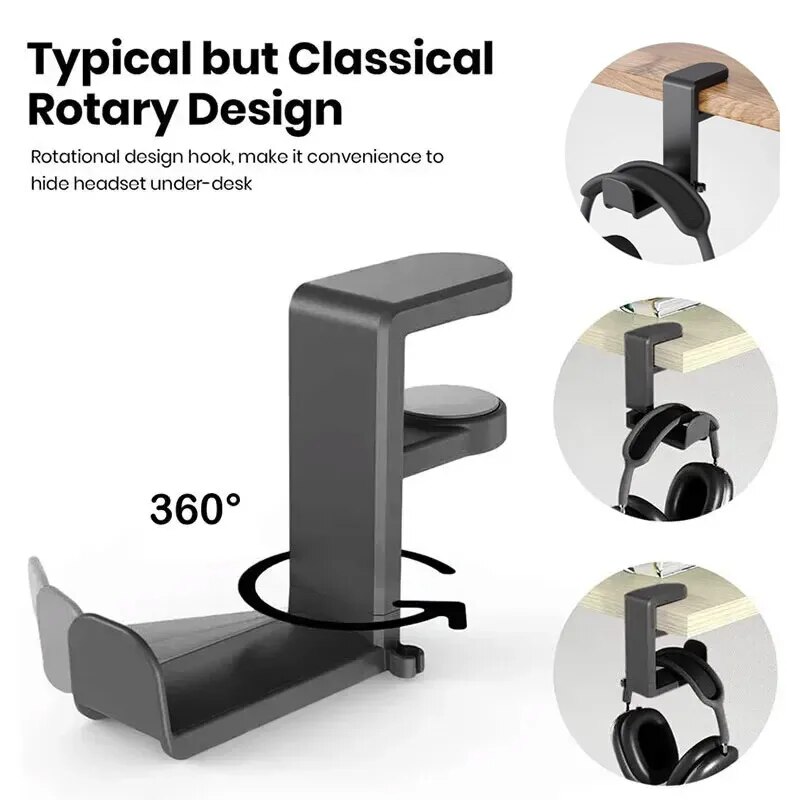 Under Desk Headphone Holder Ro - مراجعة Headphone Stand Desk وسعره