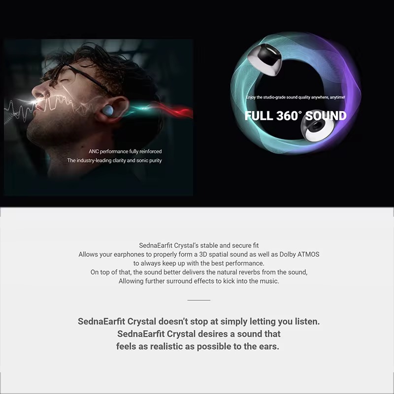 AZLA SednaEarfit Crystal Earti - مراجعة Wireless Earbuds Tws وسعره