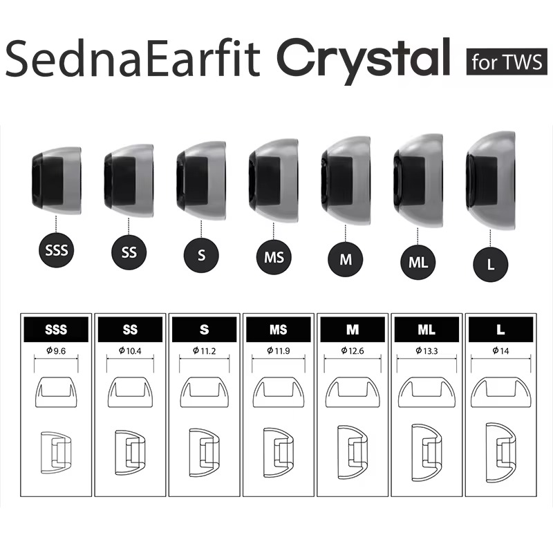 AZLA SednaEarfit Crystal Earti - مراجعة Wireless Earbuds Tws وسعره