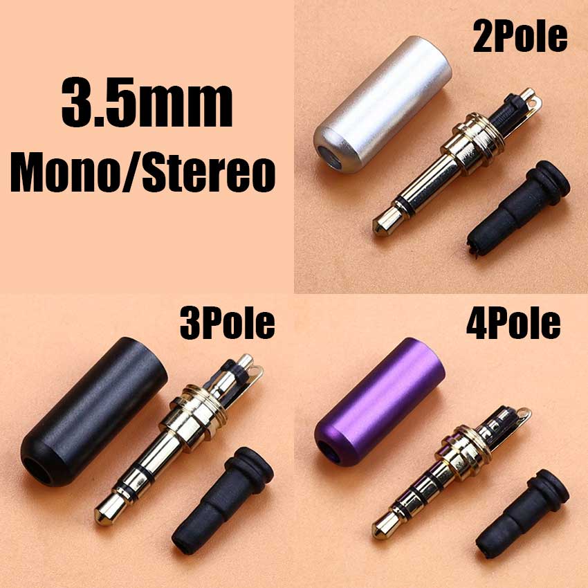 1pcs 3.5mm Mono Stereo Headpho - مراجعة Audiophile Headphone Wired وسعره
