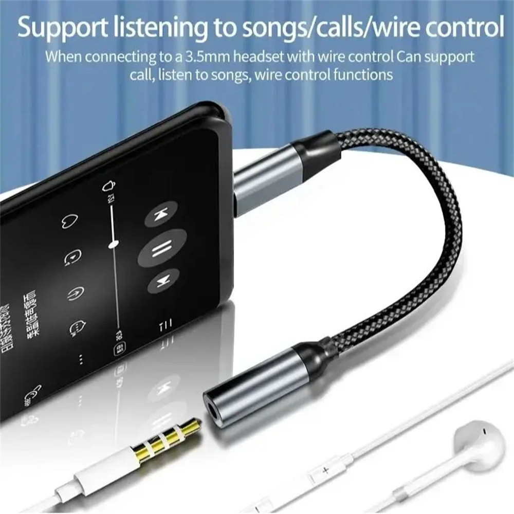 USB Type C To 3.5mm Audio Adap - مراجعة Audiophile Headphone Wired وسعره