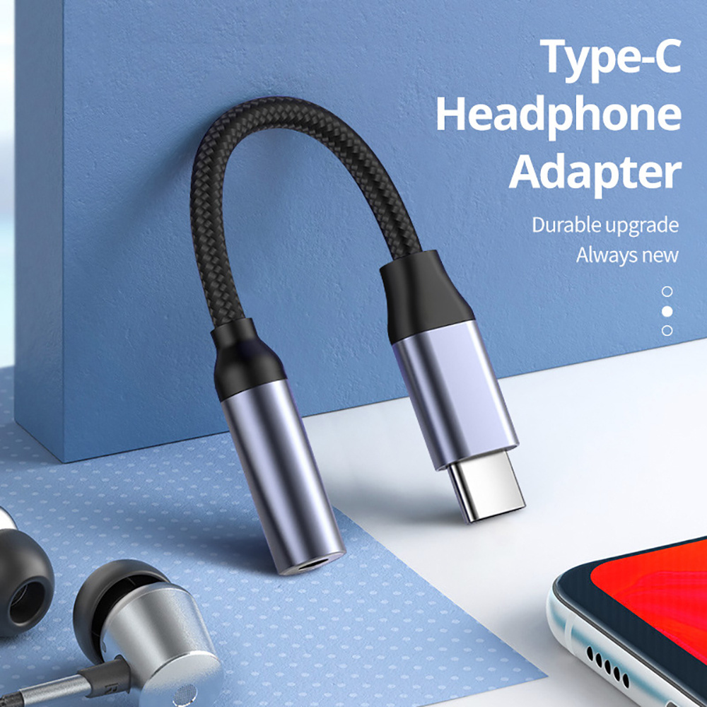 USB Type C To 3.5mm Audio Adap - مراجعة Audiophile Headphone Wired وسعره