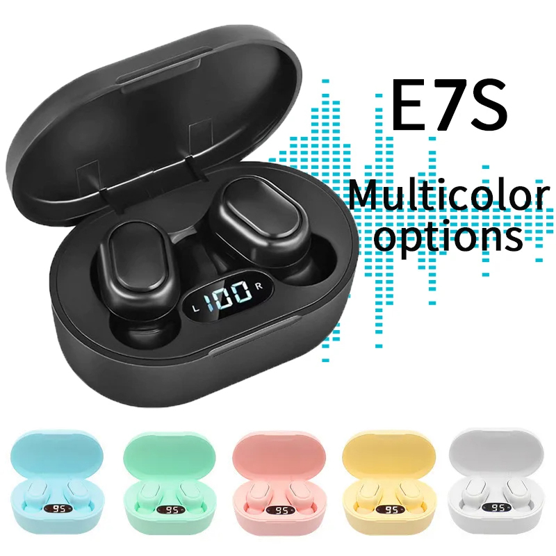 E7S TWS Fone Bluetooth Earphon - مراجعة Bluetooth Headset On Ear وسعره
