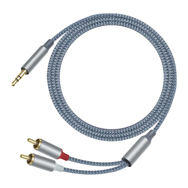 3PCS Hifi Y Splitter Adapter A - مراجعة Audio Splitter Y وسعره