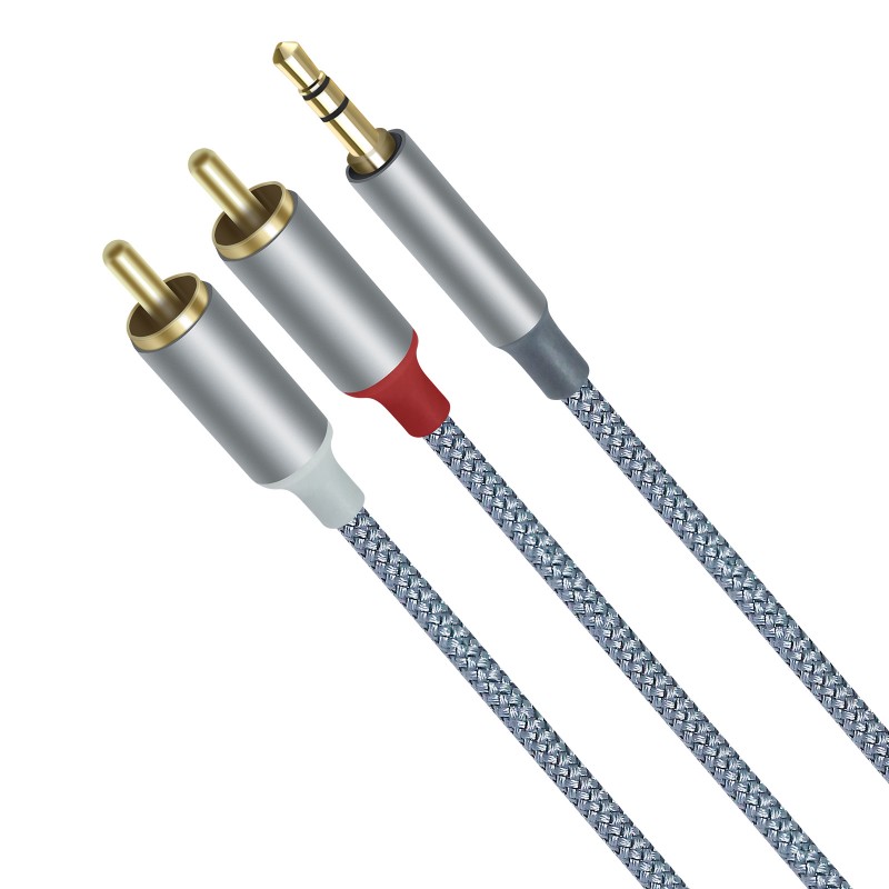 3PCS Hifi Y Splitter Adapter A - مراجعة Audio Splitter Y وسعره