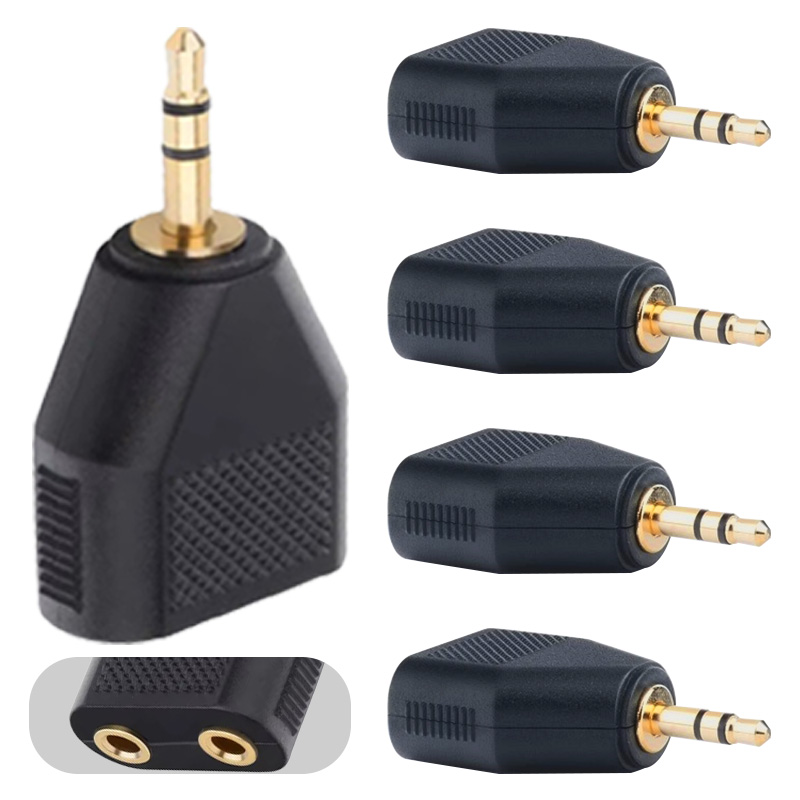 2/4/8Pcs 3.5mm Stereo Female J - مراجعة Audio Splitter Y وسعره