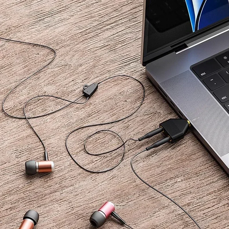 2/4/8Pcs 3.5mm Stereo Female J - مراجعة Audio Splitter Y وسعره