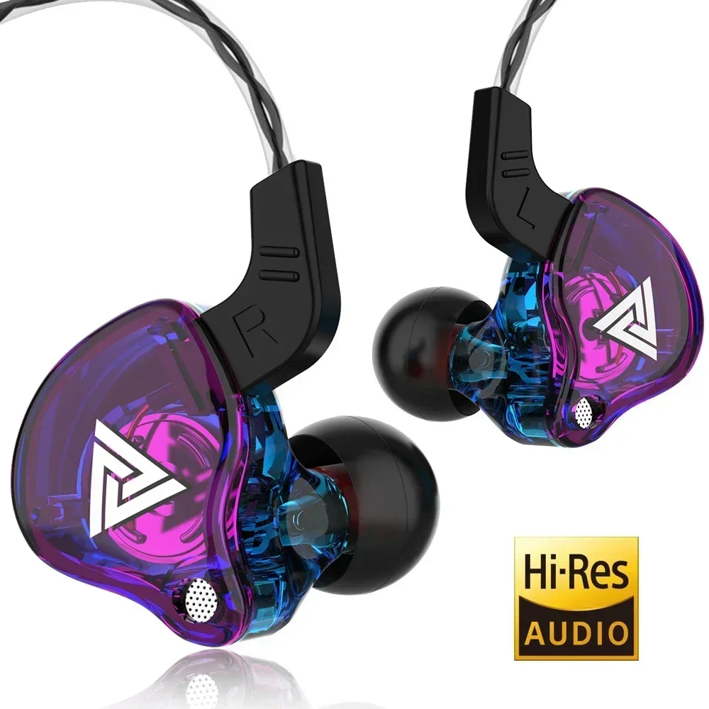 NEW QKZ AK6 Copper Driver HiFi - مراجعة Wired Earphone Mic وسعره