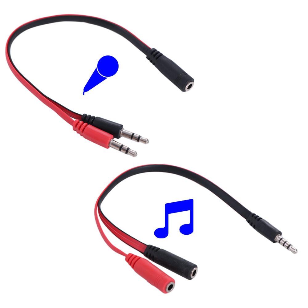1 Male To 2 Female 3.5 Jack Au - مراجعة Earphone Splitter Jack وسعره