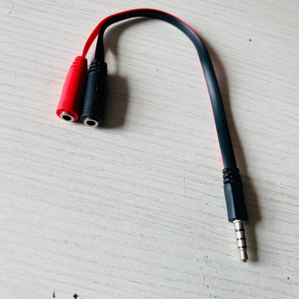 1 Male To 2 Female 3.5 Jack Au - مراجعة Earphone Splitter Jack وسعره
