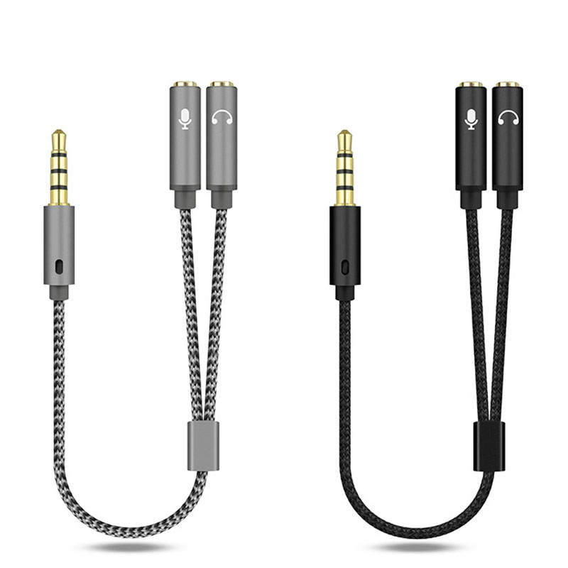 3.5mm Audio Splitter Y Jack 1  - مراجعة Earphone Splitter Jack وسعره