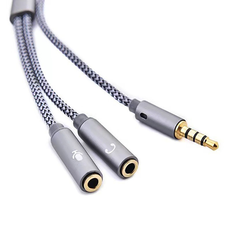 3.5mm Audio Splitter Y Jack 1  - مراجعة Earphone Splitter Jack وسعره