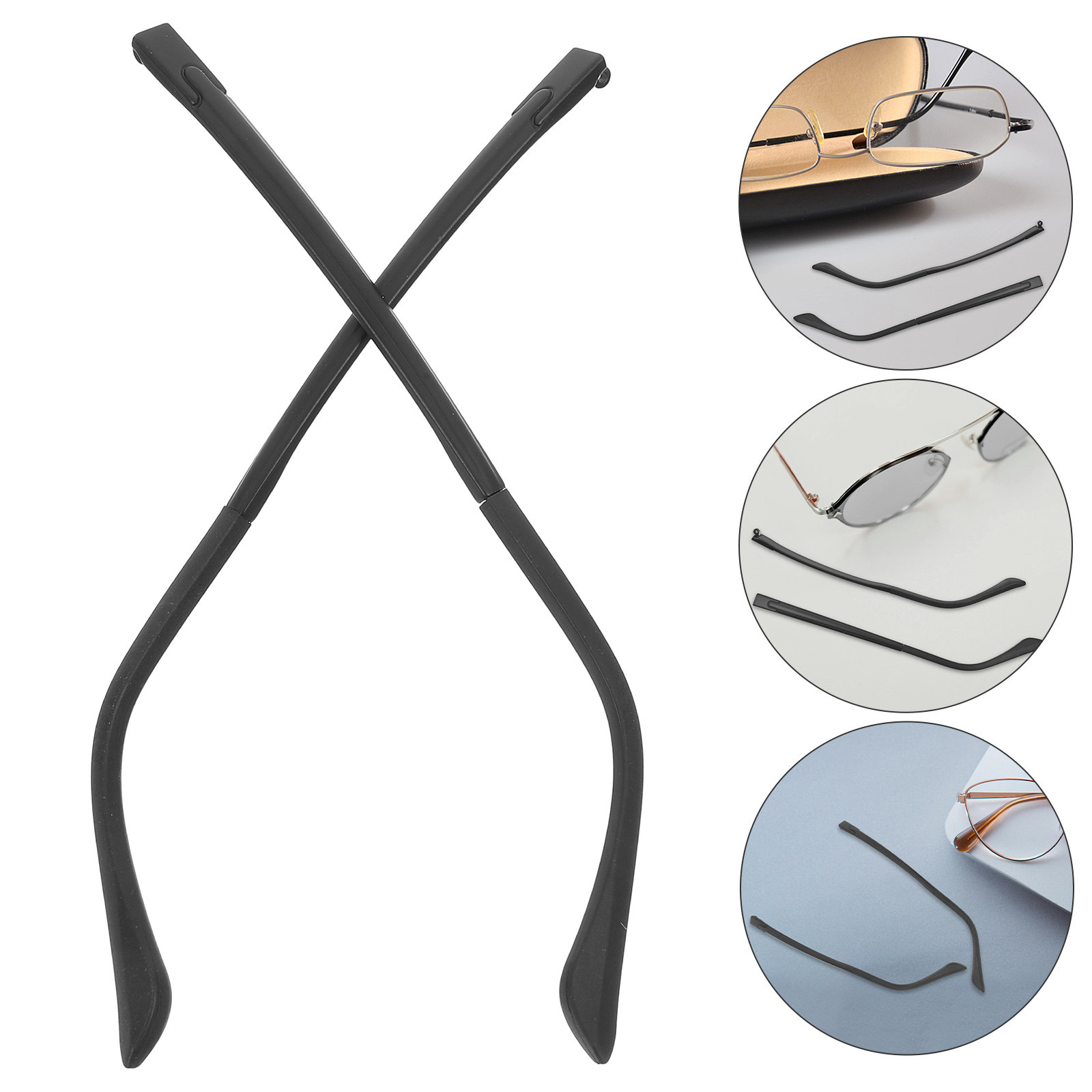 Universal Eyeglass Temple End  - مراجعة Silicone Ear Tip Replacement وسعره