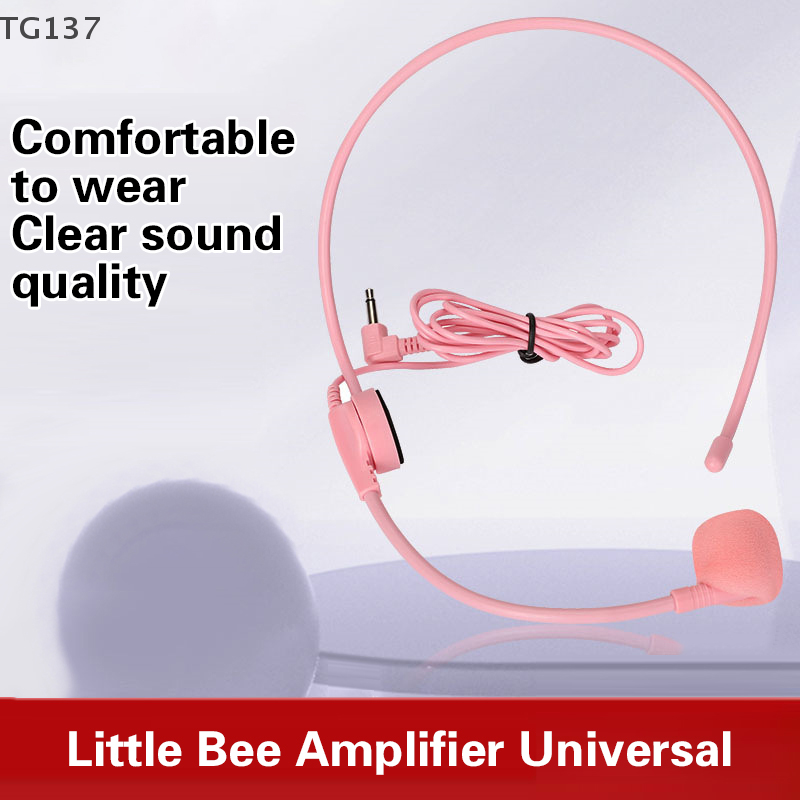 1Pcs 3.5MM Pink Headworn Wired - مراجعة Wired Earphone Mic وسعره