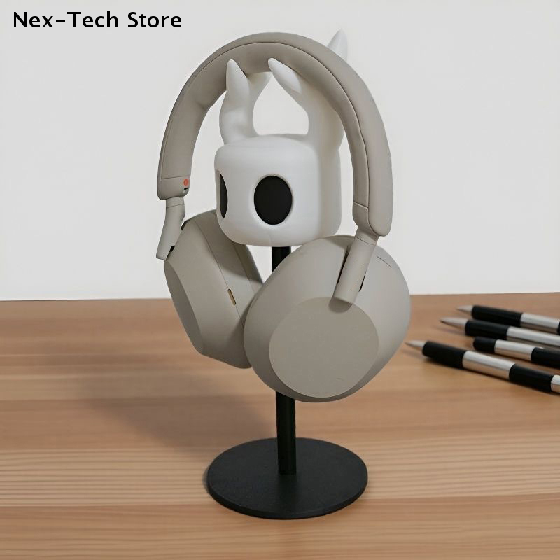 1PC Anime Hollow Knight Silkso - مراجعة Headphone Stand Desk وسعره