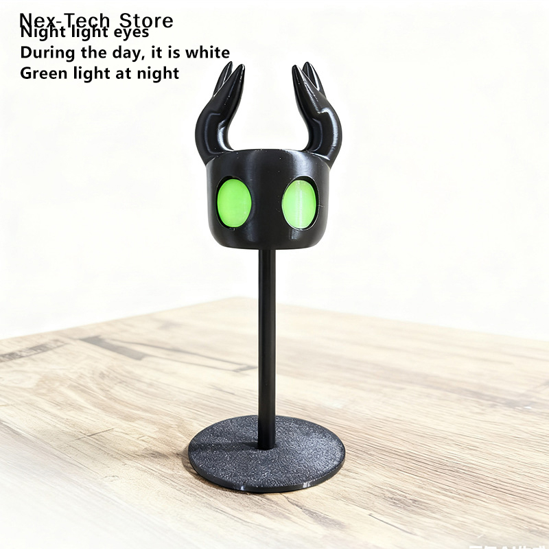 1PC Anime Hollow Knight Silkso - مراجعة Headphone Stand Desk وسعره