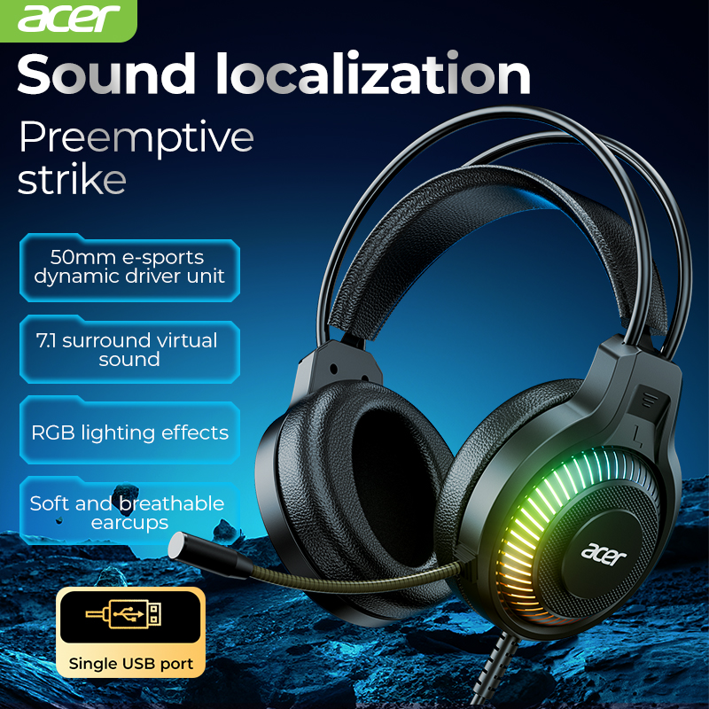 RGB Cool Lighting Wired Earpho - مراجعة Gaming Headset Rgb وسعره