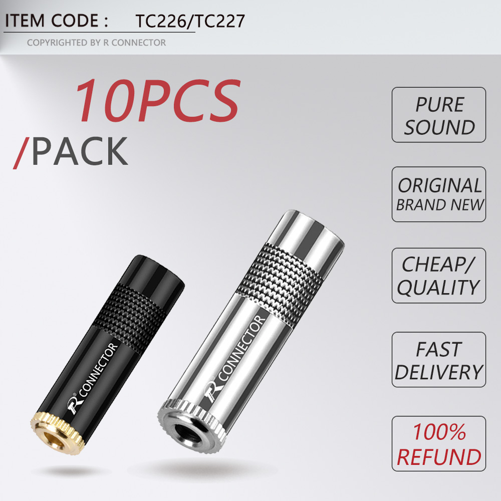10pcs Audio 3.5mm/6.35mm Jack  - مراجعة Audiophile Headphone Wired وسعره
