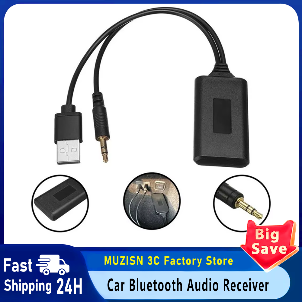 Universal Car Wireless Bluetoo - مراجعة Bluetooth Adapter Receiver وسعره