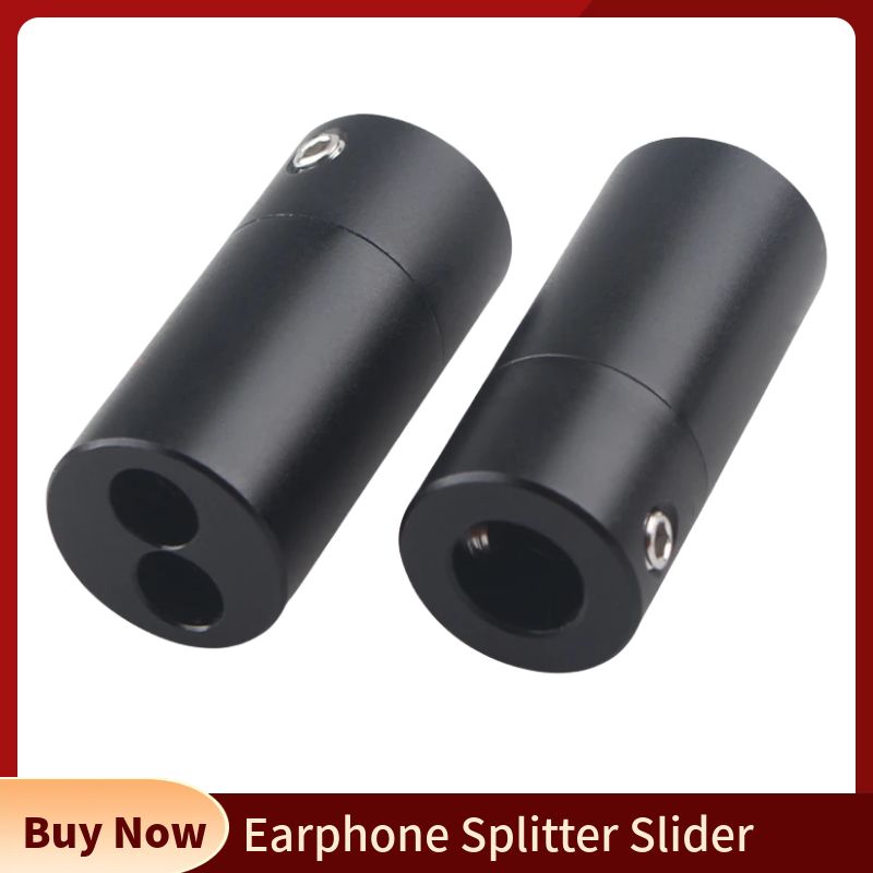 Earphone Splitter Slider DIY R - مراجعة Audio Splitter Y وسعره