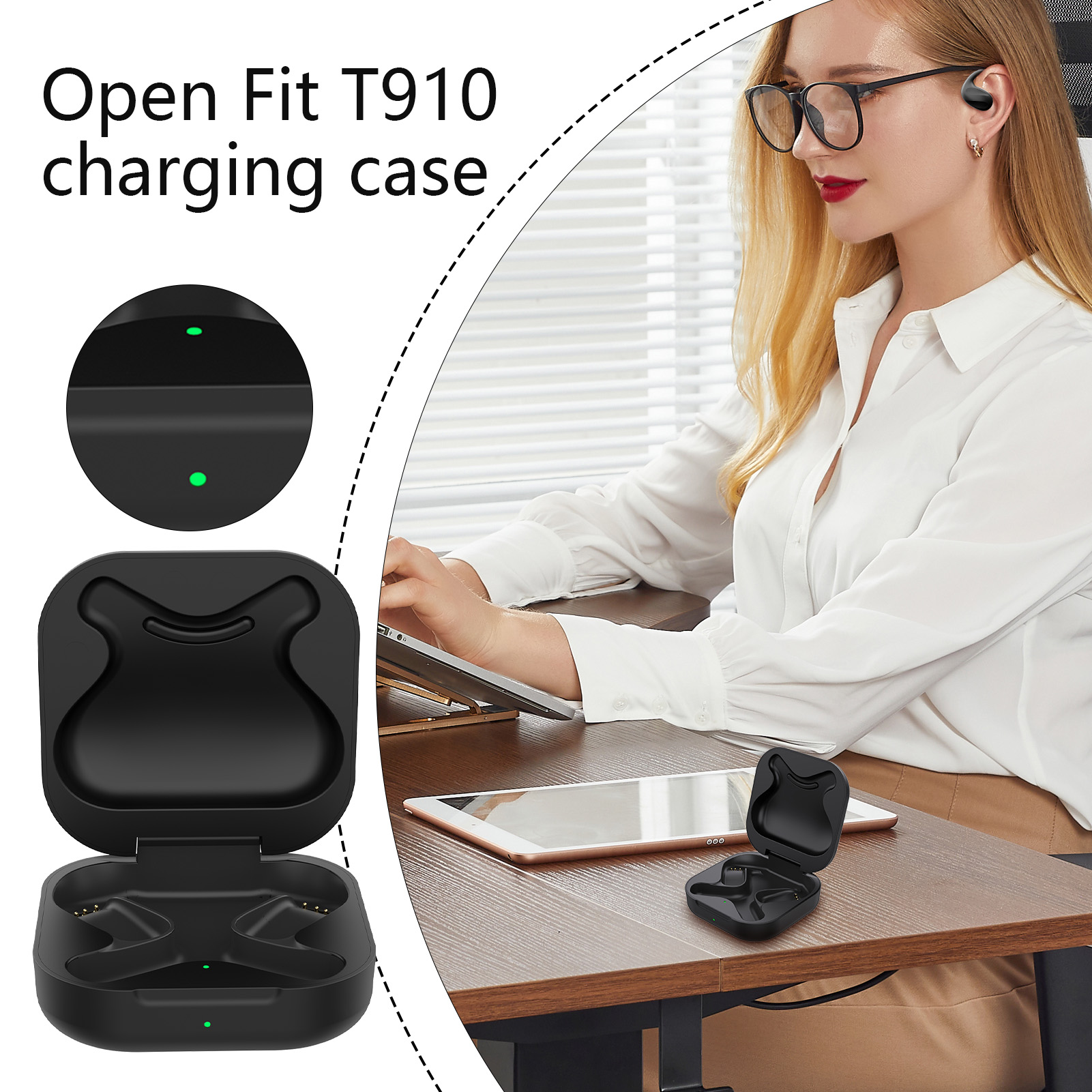 Replacement Charging Case For  - مراجعة Earbuds Charging Case وسعره