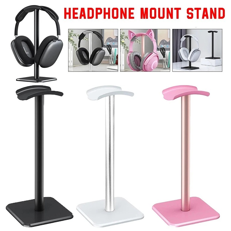 1pcs Universal Plastic Headpho - مراجعة Headphone Stand Desk وسعره