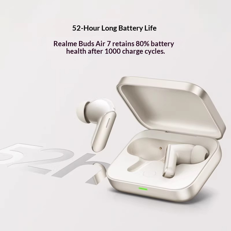 Original realme Buds Air 7 52d - مراجعة Noise Cancelling Headphone وسعره